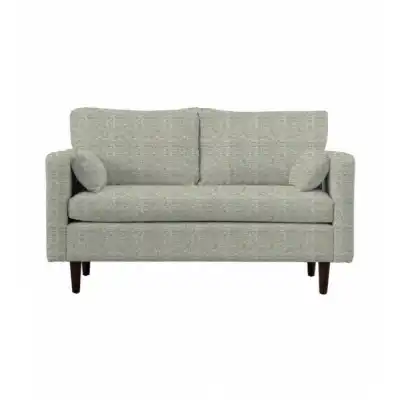 Retro Spring Textured Chenille 2 Seater Sofa