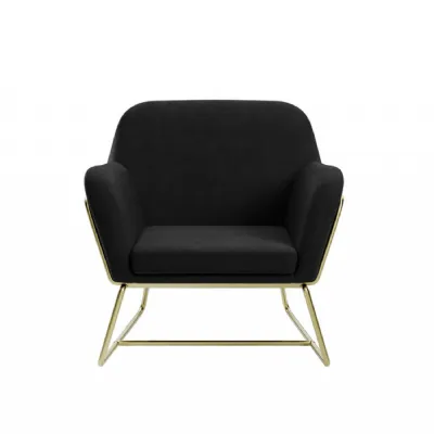 Charles Armchair Black