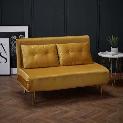 Madison Sofa Bed Mustard