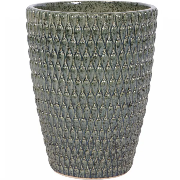 Green Large Glaze Ceramic Planter