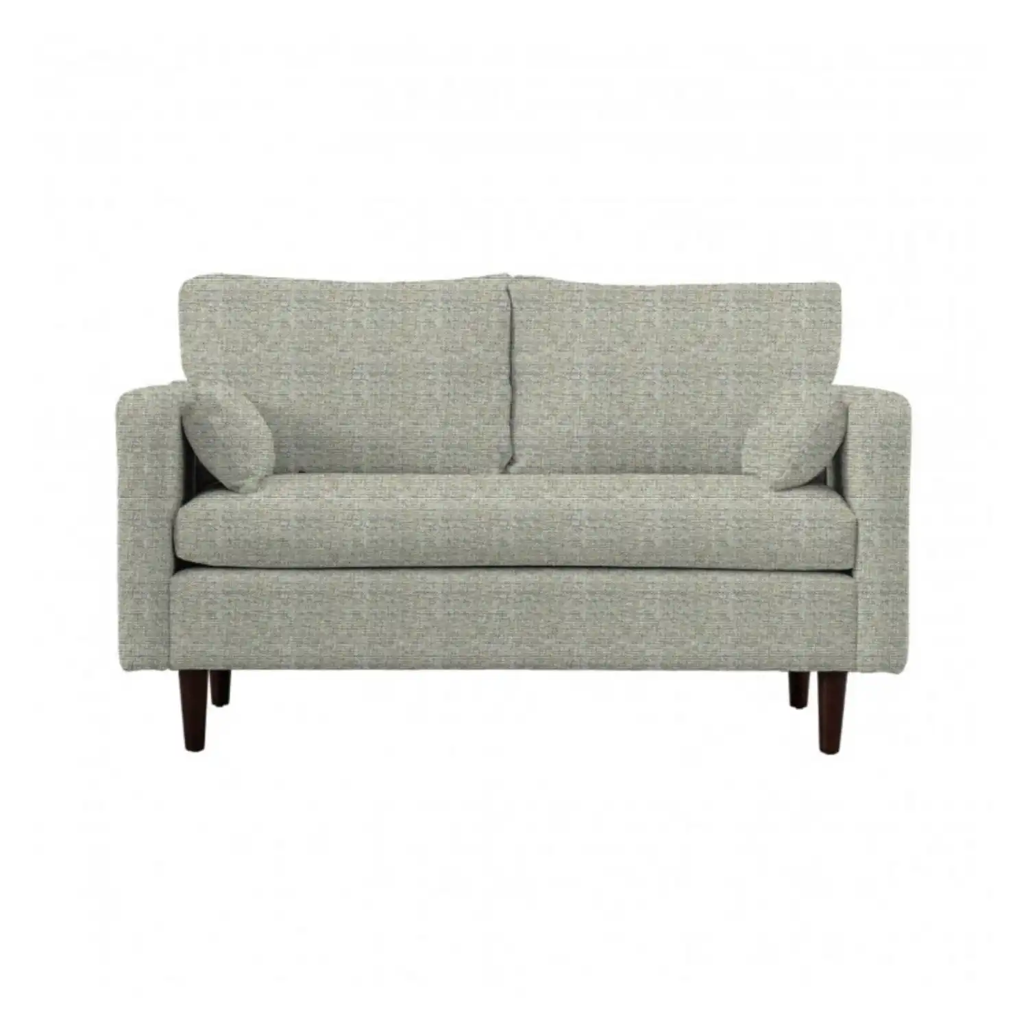 Retro Spring Textured Chenille 2 Seater Sofa
