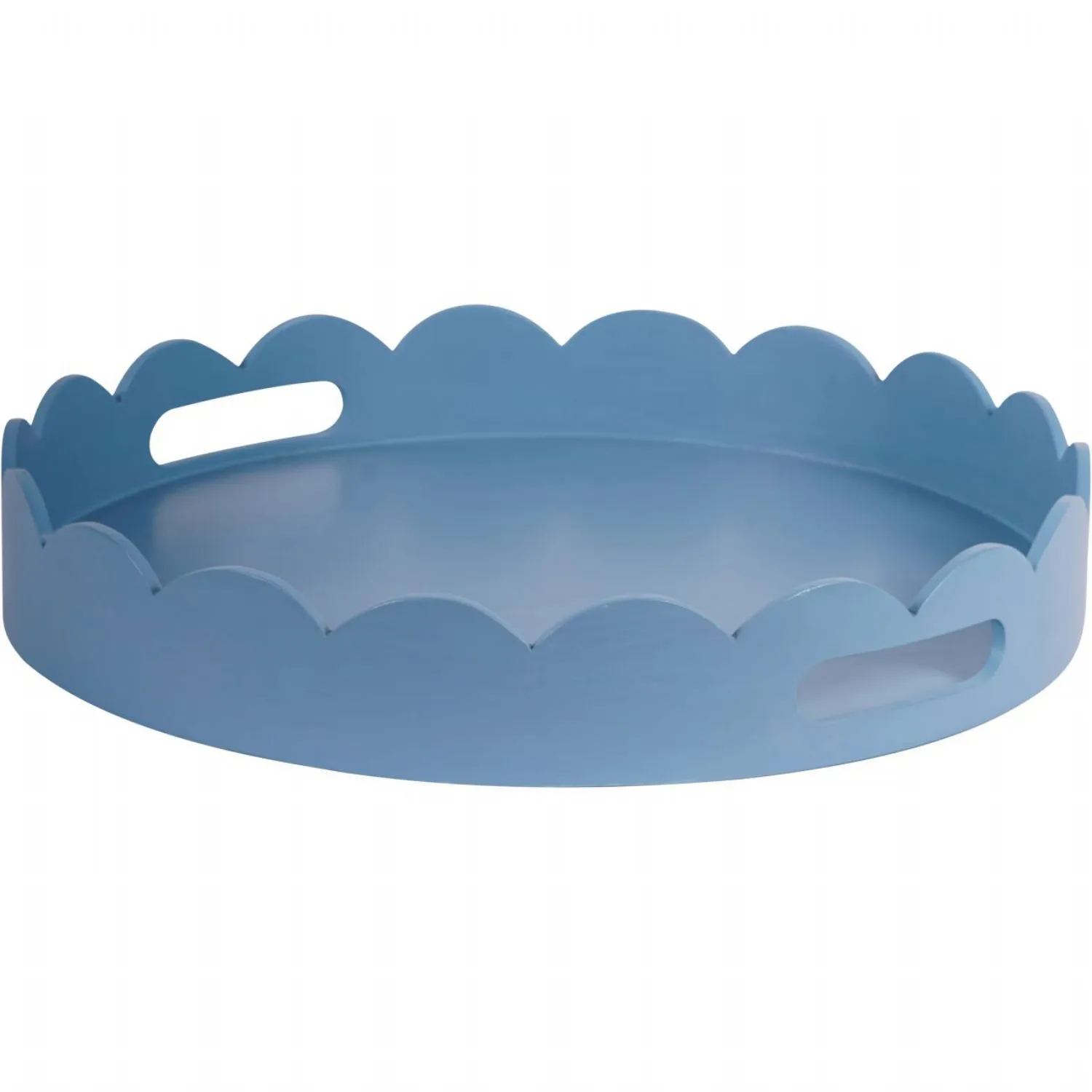 Laura Ashley Blue Painted 45cm Round Tray