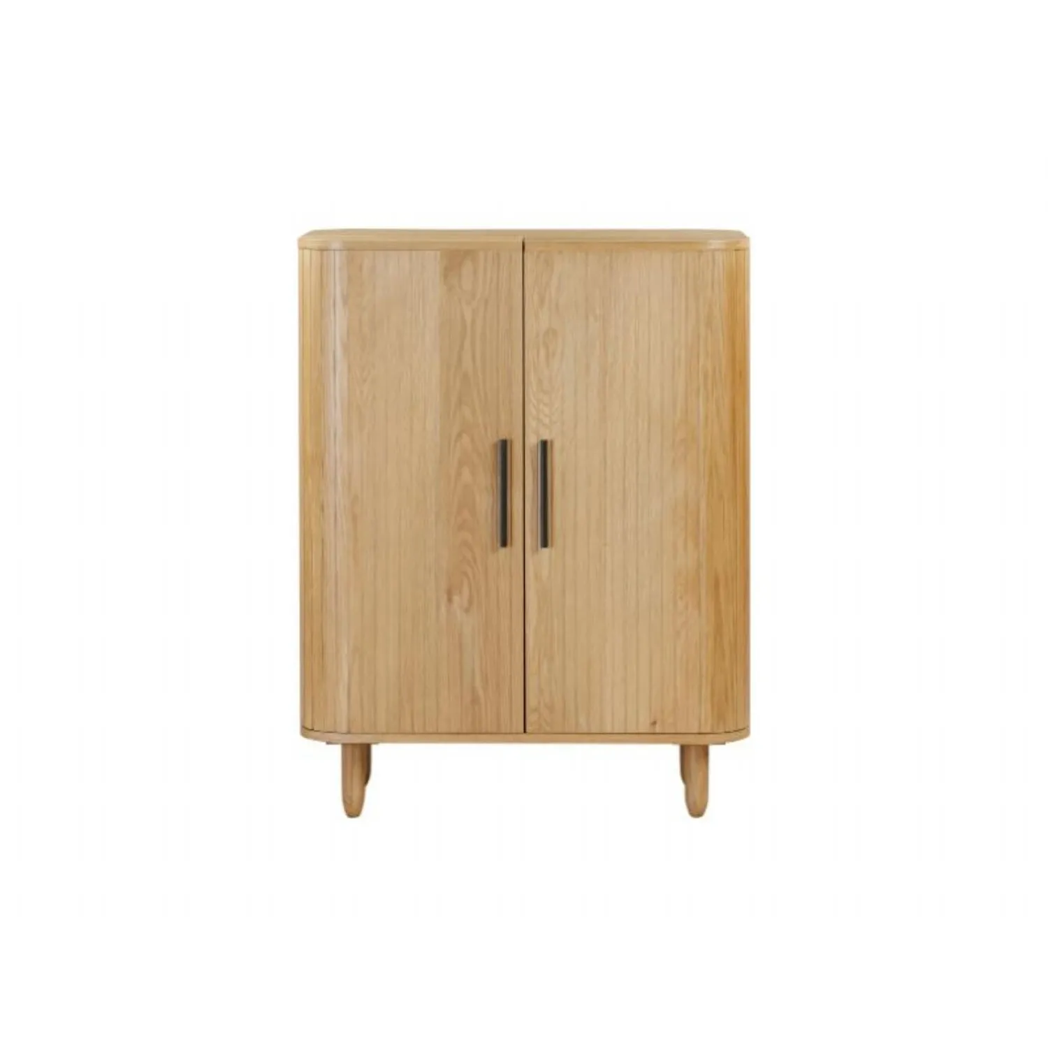 Natural Oak Small 2 Door Drinks Cabinet